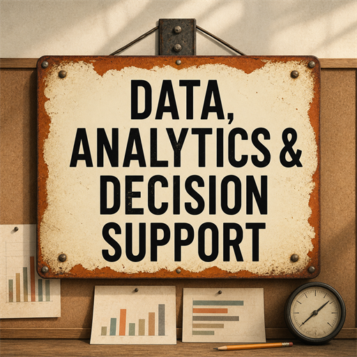 Data, analytics, and decision support