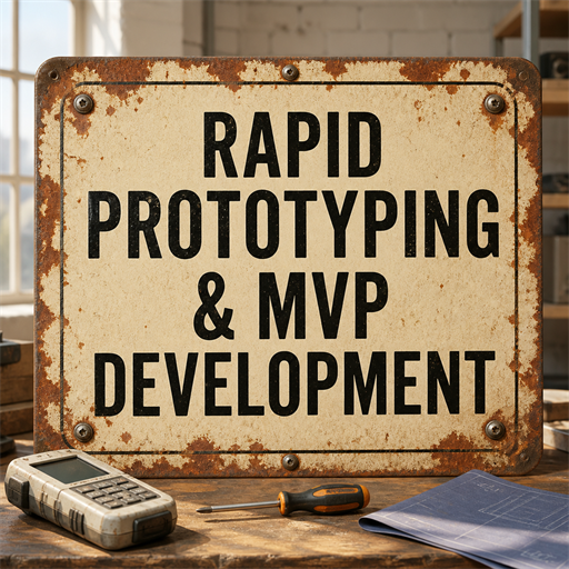Rapid prototyping and MVP development